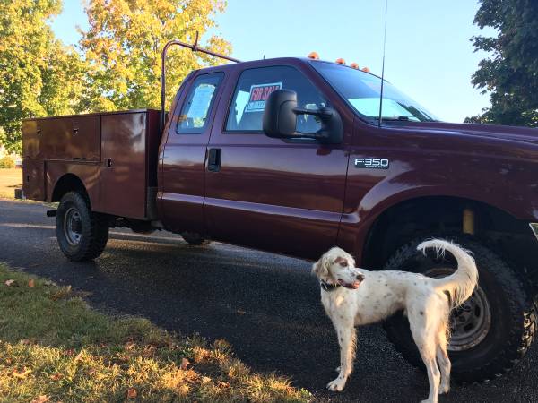 PRICE REDUCED 2000 F350 4x4 with 9' service body for sale in watsontown, PA – photo 5