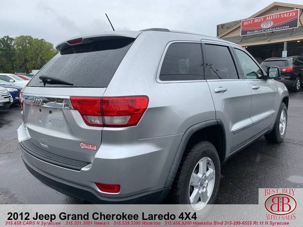 2012 JEEP GRAND CHEROKEE LAREDO 4X4! EASY APPROVAL! WE DO FINANCING!!! for sale in N SYRACUSE, NY – photo 3