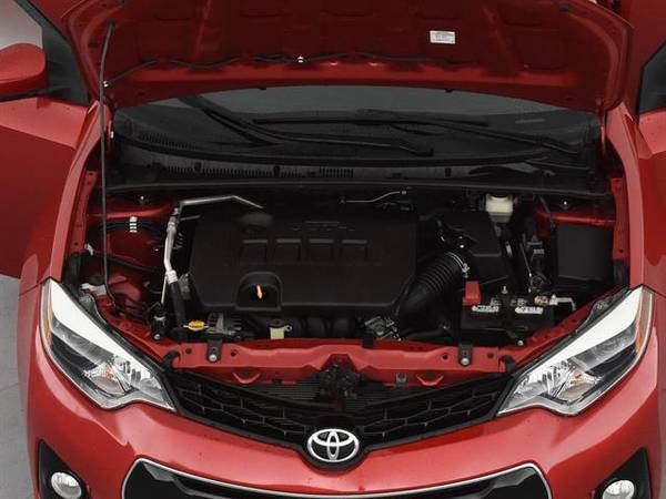 2016 Toyota Corolla S Special Edition Sedan 4D sedan Red - FINANCE for sale in Round Rock, TX – photo 4