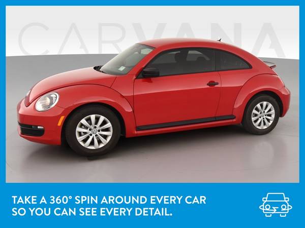 2016 VW Volkswagen Beetle 1 8T S Hatchback 2D hatchback Red for sale in West Palm Beach, FL – photo 3
