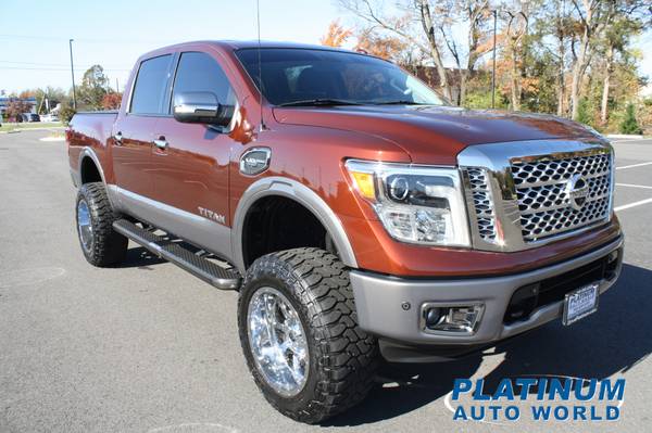 LIFTED--2017 NISSAN TITAN CREW CAB 4X4 - cars & trucks - by dealer -... for sale in Fredericksburg, District Of Columbia – photo 14