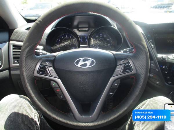 2015 Hyundai Veloster Turbo 3dr Coupe 0 Down WAC/Your Trade - cars for sale in Oklahoma City, OK – photo 16