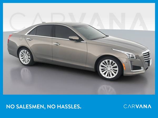 2017 Caddy Cadillac CTS 3 6 Premium Luxury Sedan 4D sedan Gold for sale in Indianapolis, IN – photo 11