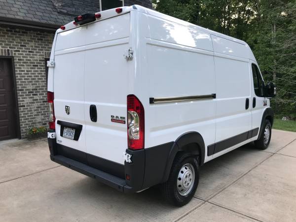 2018 RAM ProMaster 1500 High Roof Cargo Van White 62k mi - cars & for sale in Monroe, NC – photo 7