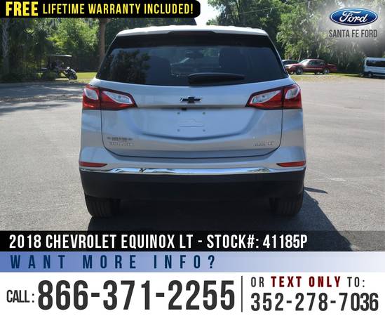 18 Chevrolet Equinox LT Wi-Fi, Apple CarPlay, Touchscreen for sale in Alachua, FL – photo 6