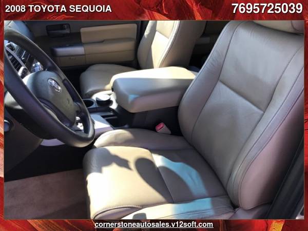 2008 TOYOTA SEQUOIA SR5 - cars & trucks - by dealer - vehicle... for sale in Flowood, MS – photo 10