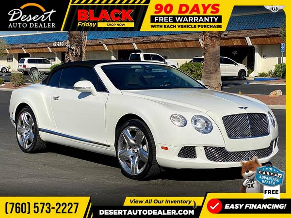 2014 Bentley Continental GT Convertible BEAUTIFUL inside and out! -... for sale in Palm Desert , CA – photo 10