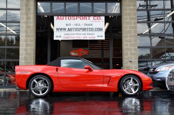 2007 Corvette Convertible 3LT ~ 26k Miles ~ Clean Carfax for sale in Pittsburgh, PA