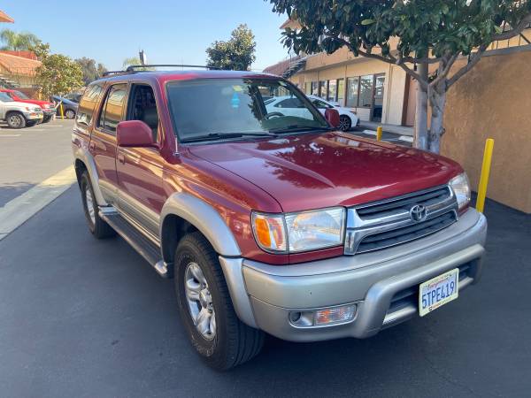 2001 Toyota 4 runner limited 2WD top of line, 201k runs and shifts... for sale in Huntington Beach, CA – photo 2