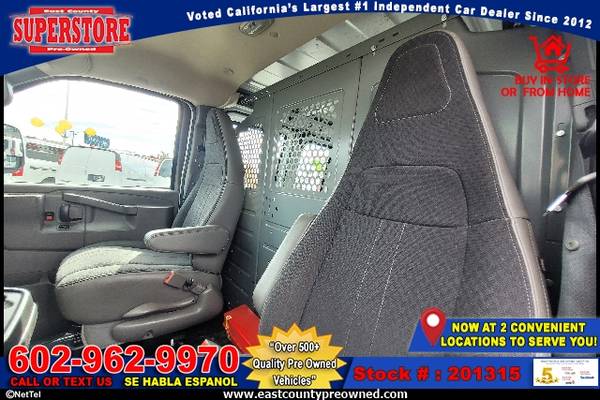 2018 GMC SAVANA 2500 WORK VAN-EZ FINANCING-LOW DOWN! - cars & trucks... for sale in EL CAJON, AZ – photo 15
