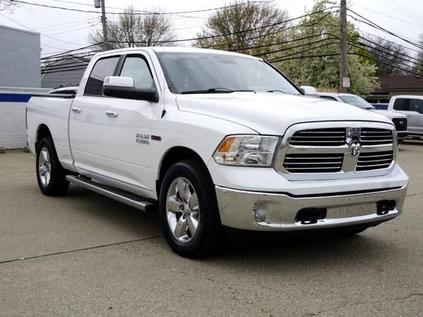 2015 RAM 1500 4WD Crew Cab 149 Big Horn pickup White - cars & for sale in Roseville, MI – photo 2