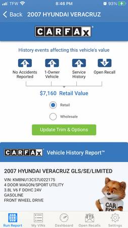 2007 HYUNDAI VERACRUZ GLS/Limited - cars & trucks - by owner -... for sale in San Diego, CA – photo 9