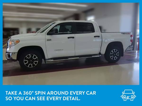 2015 Toyota Tundra CrewMax SR5 Pickup 4D 5 1/2 ft pickup White for sale in NEWARK, NY – photo 3