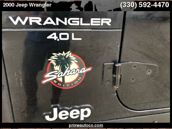 2000 Jeep Wrangler Sahara 4WD -MANUAL - LIFTED for sale in Uniontown, WV – photo 23