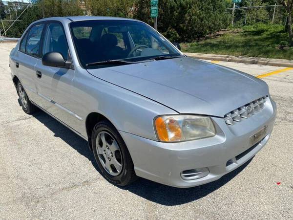 2002 HYUNDAI ACCENT GL GAS SAVER ALLOY GOOD TIRES GOOD BRAKES 395948... for sale in Skokie, IL – photo 2