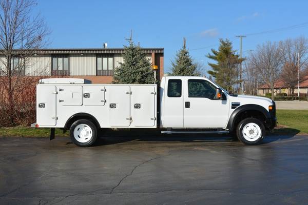 2009 Ford F550 4x4 Ext. Cab Service-Utility Truck - cars & trucks -... for sale in Crystal Lake, IL – photo 4