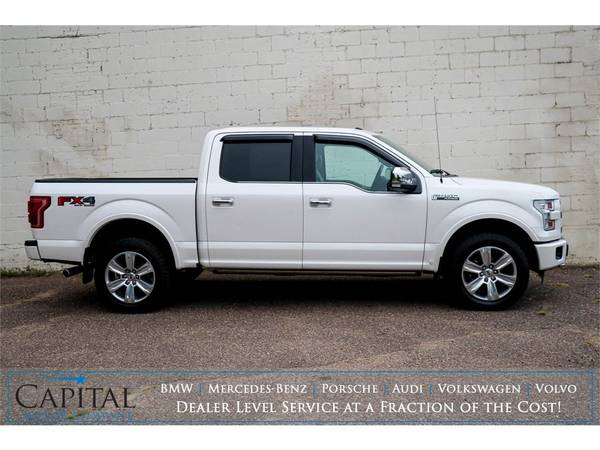 1-Owner F-150 Platinum 4x4! Like a Sierra Denali or Ram... for sale in Eau Claire, WI – photo 10