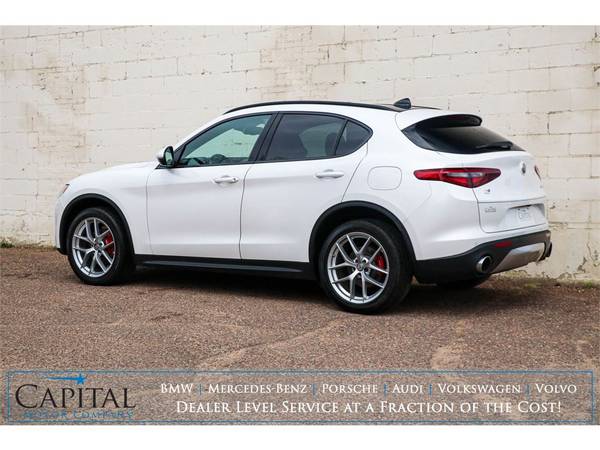 18 Alfa Stelvio Ti AWD Crossover w/Adaptive Cruise, Great Options! for sale in Eau Claire, WI – photo 3