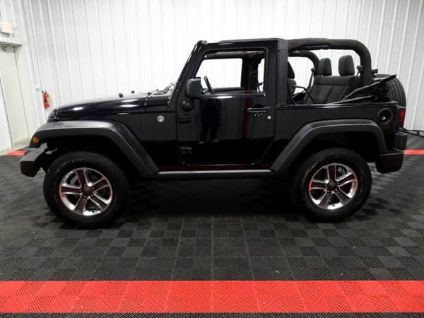 2012 Jeep Wrangler suv Black - cars & trucks - by dealer - vehicle... for sale in Branson West, AR – photo 2