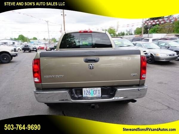 2006 Dodge Ram Pickup 2500 SLT - - by dealer - vehicle for sale in Happy Valley, WA – photo 5