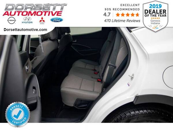 2018 Hyundai Santa Fe Sport hatchback Pearl White - cars & trucks -... for sale in Terre Haute, IN – photo 14
