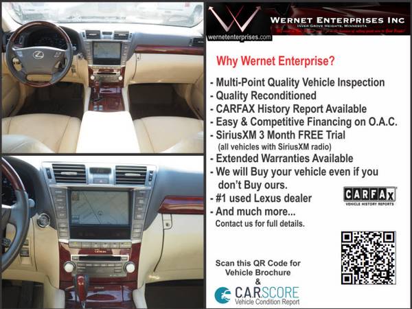 2010 Lexus LS 460 L - - by dealer - vehicle automotive for sale in Inver Grove Heights, MN – photo 4