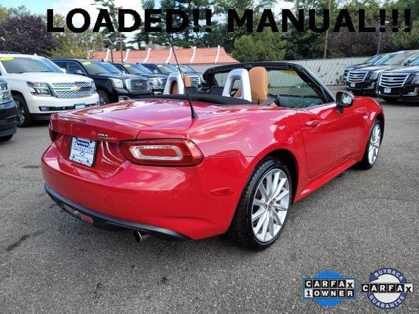 2018 FIAT 124 Spider Lusso Convertible Red - - by for sale in New Rochelle, NY – photo 3