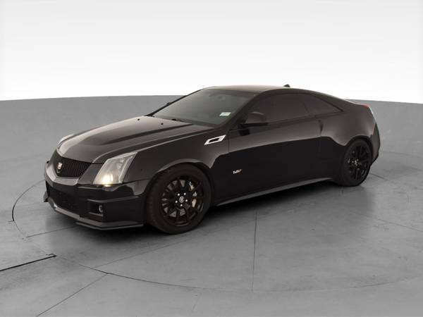 2012 Caddy Cadillac CTS CTS-V Coupe 2D coupe Black - FINANCE ONLINE... for sale in Tustin, CA – photo 3
