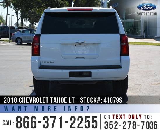 2018 Chevrolet Tahoe LT Remote Start - Camera - Seats 8! for sale in Alachua, GA – photo 6
