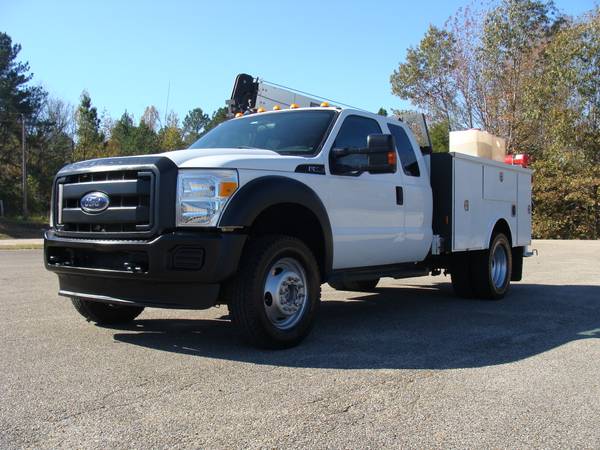 2012 FORD F550 EXTENDED CAB 4X4 SERVICE W/ CRANE STOCK #790 -... for sale in Corinth, TN – photo 2