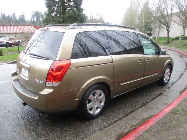 2004 Nissan Quest 3 5 SE-Leather, Loaded, Clean for sale in Kirkland, WA – photo 5