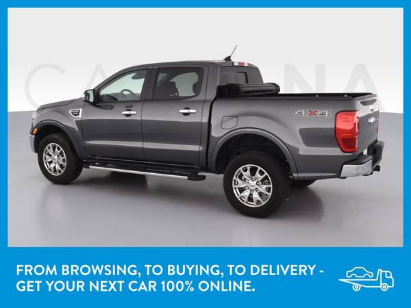 2019 Ford Ranger SuperCrew Lariat Pickup 4D 5 ft pickup Gray for sale in Louisville, KY – photo 5