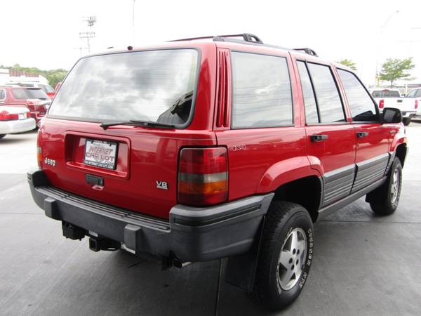 1993 *Jeep* *Grand Cherokee* *4dr Laredo 4WD* Red for sale in Omaha, NE – photo 6