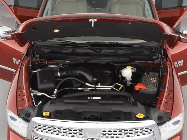2014 Ram 1500 Crew Cab Laramie Pickup 4D 5 1/2 ft pickup Red - FINANCE for sale in Indianapolis, IN – photo 4
