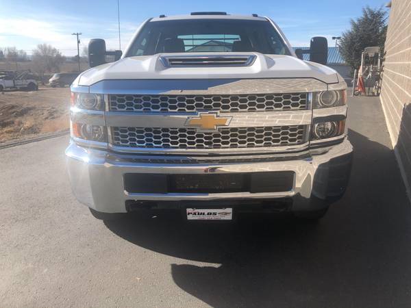 2019 Chevy Chevrolet Silverado 3500HD CC WT pickup Summit White -... for sale in Jerome, ID – photo 4