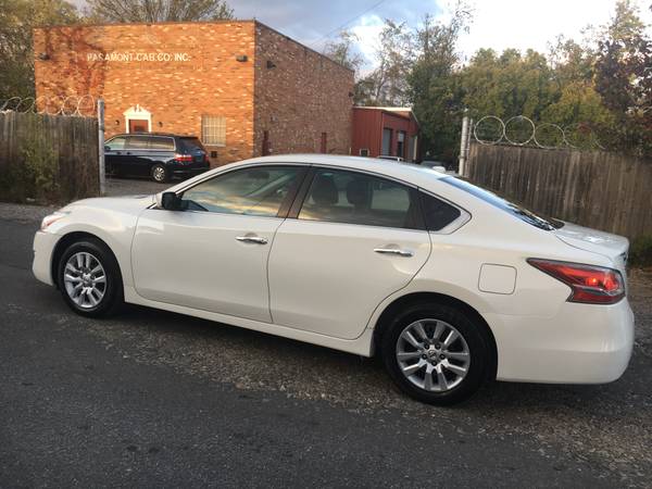 2015 Nissan Altima S white AT AC al pow R Camera MD Inspected Only 55k for sale in TEMPLE HILLS, MD – photo 6