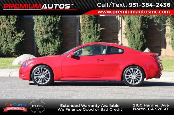 2012 INFINITI G37 Coupe Journey LOW MILES! CLEAN TITLE - cars &... for sale in Norco, CA – photo 9