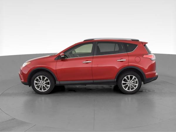 2017 Toyota RAV4 Limited Sport Utility 4D suv Red - FINANCE ONLINE -... for sale in Atlanta, WY – photo 5