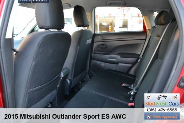 2015 MITSUBISHI OUTLANDER SPORT ES AWC - cars & trucks - by dealer -... for sale in Syracuse, NY – photo 10