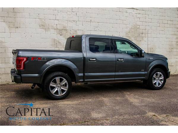 1 Owner '17 Ford F-150 Platinum FX4 4x4 Crew Cab for DIRT CHEAP! for sale in Eau Claire, MN – photo 12