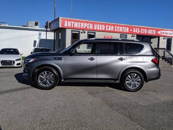 2020 INFINITI QX80 LUXE hatchback Graphite Shadow - cars & trucks -... for sale in Pasadena, MD – photo 4