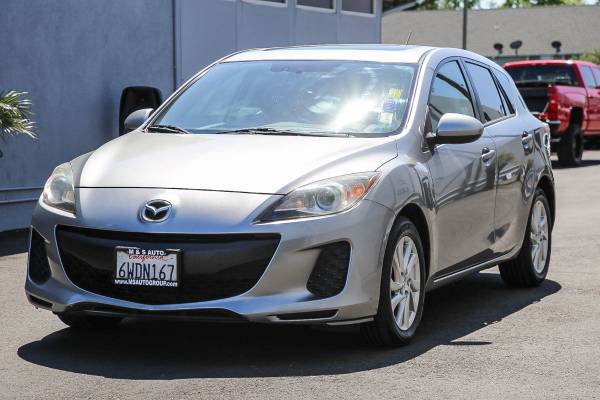 2012 Mazda Mazda3 i Grand Touring hatchback Liquid Silver Metallic for sale in Sacramento , CA – photo 3