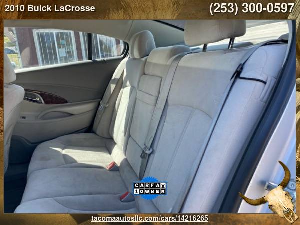 2010 Buick LaCrosse CX 4dr Sedan - - by dealer for sale in Tacoma, WA – photo 10