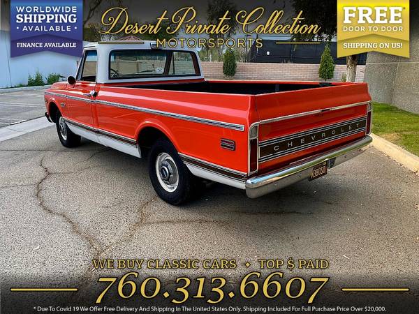 1970 Chevrolet CST/c10 Truck very original Pickup at a DRAMATIC DI for sale in Palm Desert, NY – photo 6