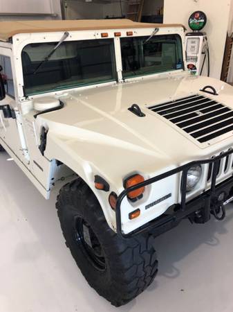 1996 hummer h1 humvee convertible gas 4x4 civilian real hummer -... for sale in Copan, TX – photo 15