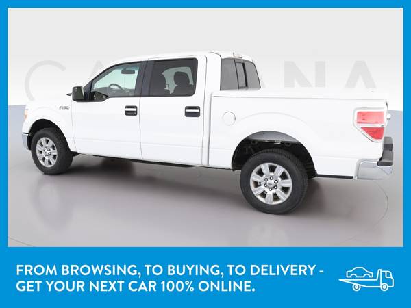 2012 Ford F150 SuperCrew Cab XLT Pickup 4D 5 1/2 ft pickup White for sale in Hobart, IL – photo 5