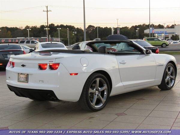 2013 Chevrolet Chevy Camaro LT LT 2dr Convertible w/2LT - cars &... for sale in Tyler, TX – photo 6
