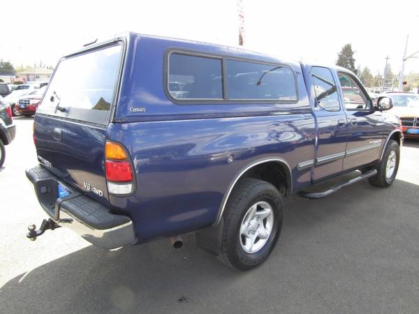 2000 Toyota Tundra Access Cab V8 Auto SR5 4X4 BLUE 2 OWNER CANOPY for sale in Milwaukie, OR – photo 7