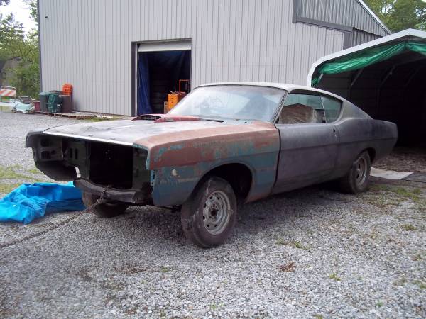 1968 Ford Torino GT 390 4V C6 Project for sale in Flora, IL – photo 2