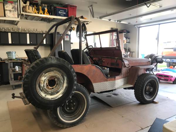 1947 WILLYS CJ2A JEEP - cars & trucks - by owner - vehicle... for sale in Missoula, MT – photo 3